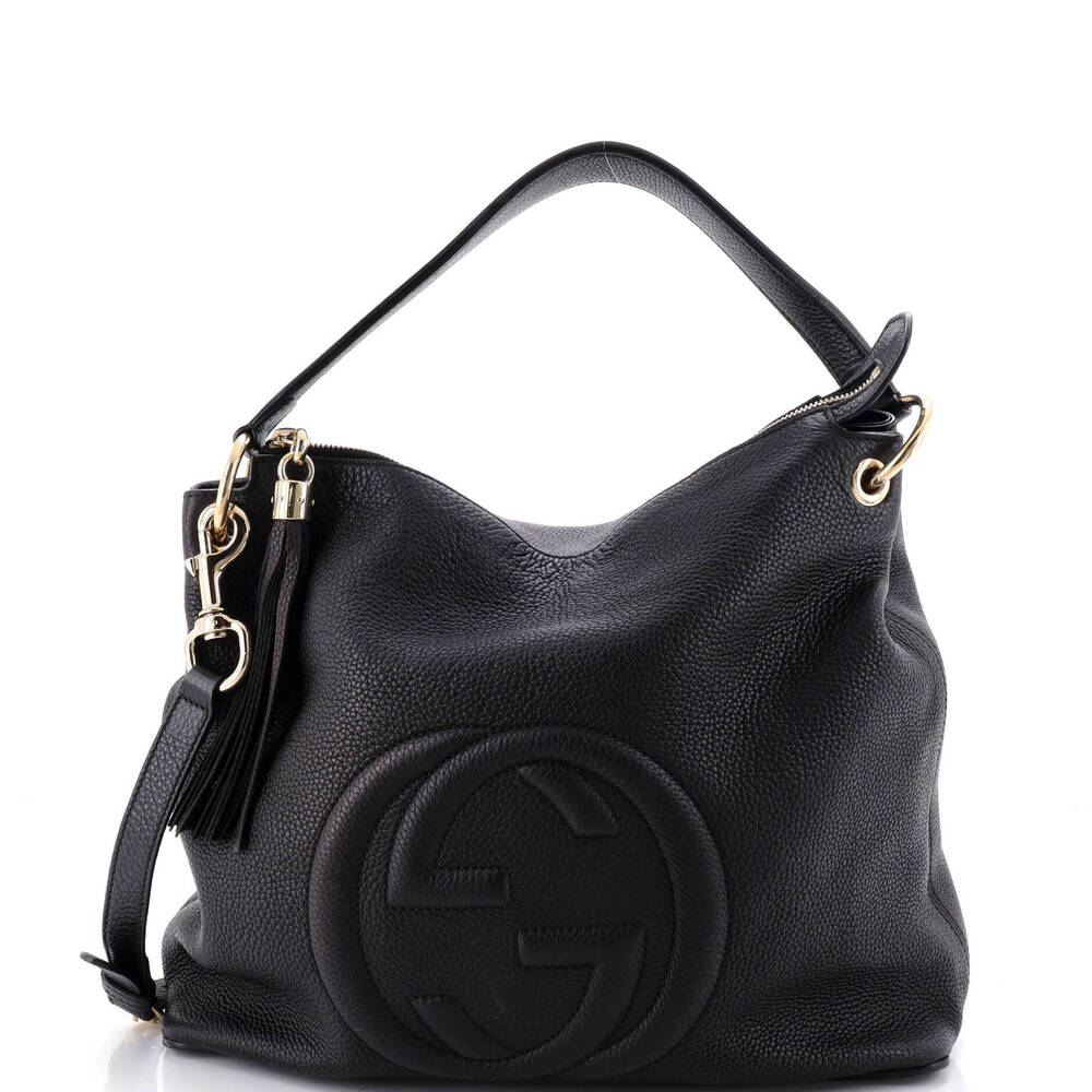 Gucci Large Soho Convertible Hobo Leather